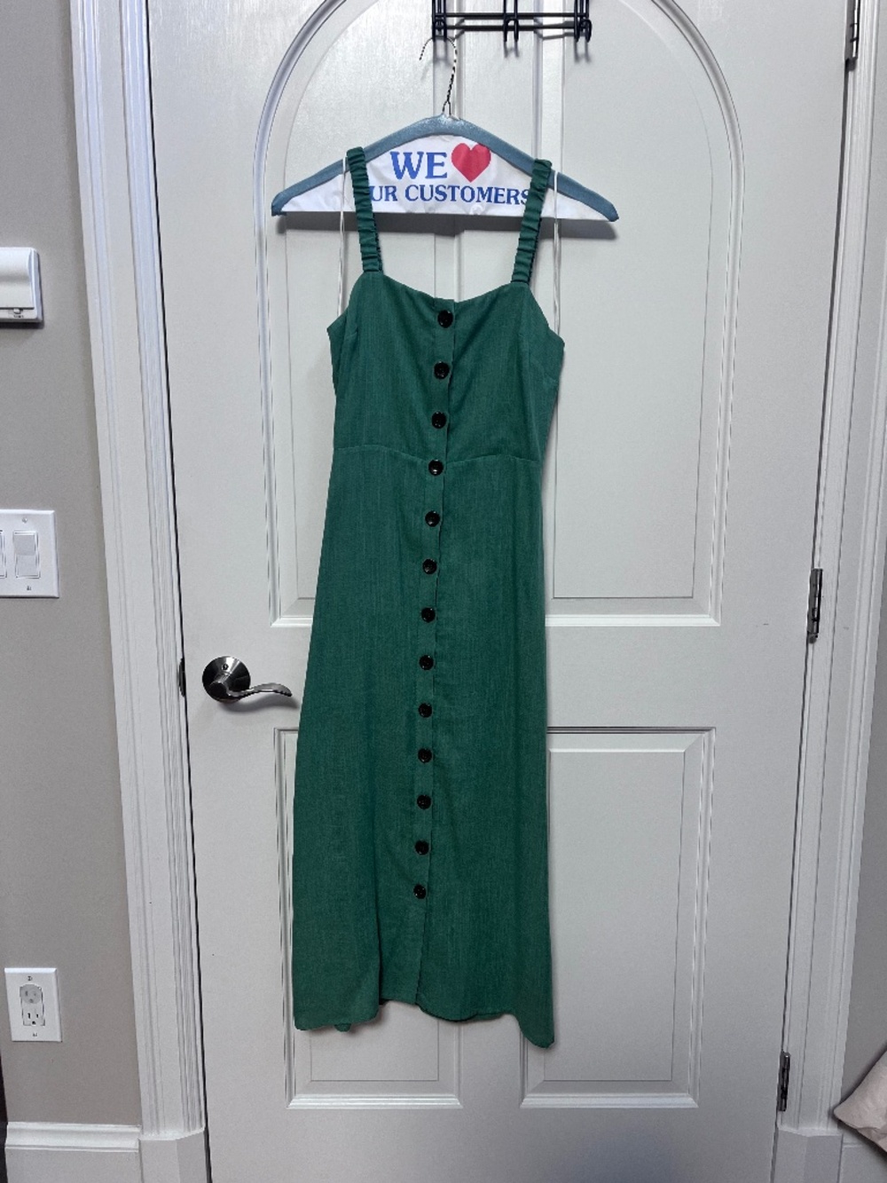 leRumi Green dress, Size XS